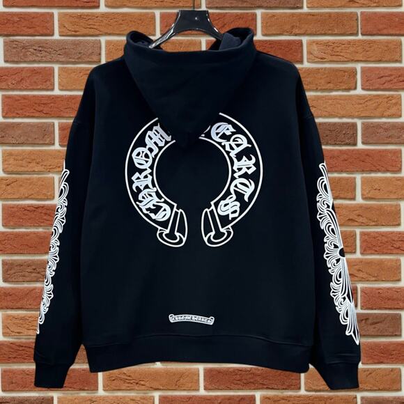 Men's Chrome Hearts Hoodie Black - Picture 2 of 5